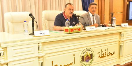 محافظ أسيوط: استعدادات قصوى لضمان خدمات متميزة خلال عيد الأضحى
