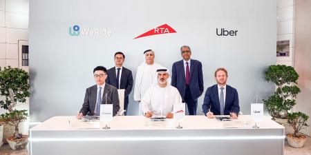 "طرق دبي" توقع مذكرة تفاهم مع "أوبر تكنولوجيز" و"WeRide" لبدء التجارب التشغيلية لـمركبات ذاتية القيادة