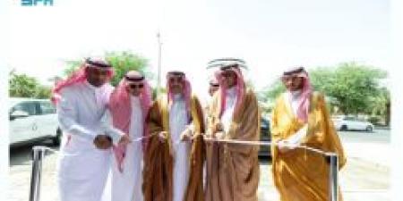 نائب وزير الصناعة والثروة المعدنية لشؤون الصناعة يدشن فرع الوزارة بمنطقة القصيم