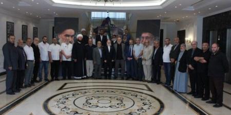 وفد من لقاء الأحزاب الوطنية والإسلامية في الشمال زار السفارة الإيرانية متضامناً