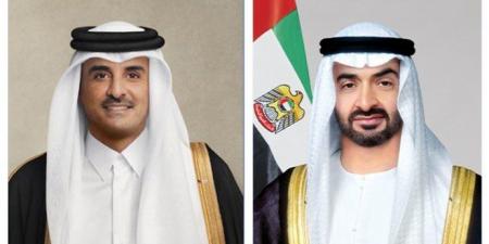 الإمارات وقطر تبحثان تعزيز العلاقات الأخوية والمستجدات الإقليمية