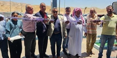 افتتاح سوق اليوم الواحد بمدينة ابو زنيمه بجنوب سيناء 
