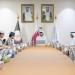 أمير دولة قطر يطلع على إجراءات القوات المسلحة القطرية في اعتراض الهجمة الصاروخية على قاعدة (العديد)