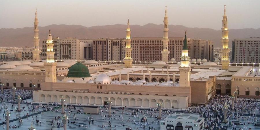 صلاة عيد الأضحى في المسجد النبوي