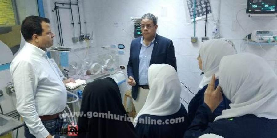 مدير صحة المنوفية في جولة مفاجئة للاطمئنان على جاهزية المستشفيات