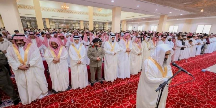 صلاة عيد الأضحى في منطقة الباحة