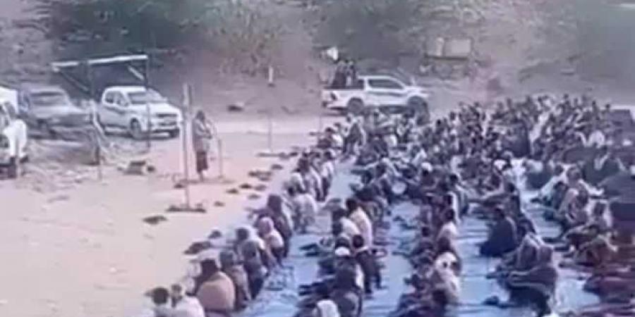 شاهد بالفيديو ..صلاة العيد تتحول إلى ساحة غدر و دم في شبوة