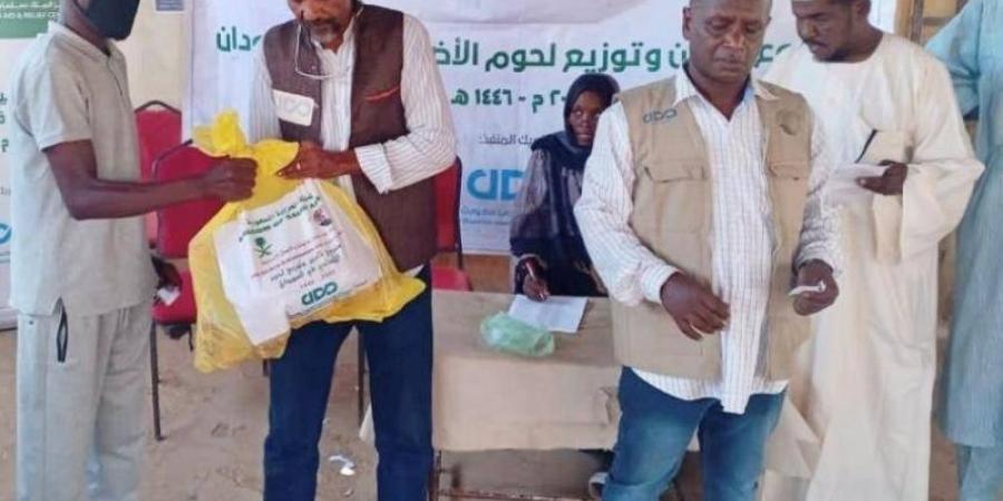 سلمان للإغاثة يوزع (315) أضحية في كرري