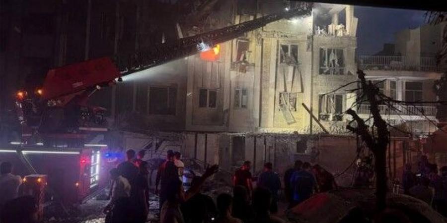 التلفزيون الرسمي الايراني: الموقع الرئيسي لتخصيب اليورانيوم في وسط إيران ضُرب مرات عدة