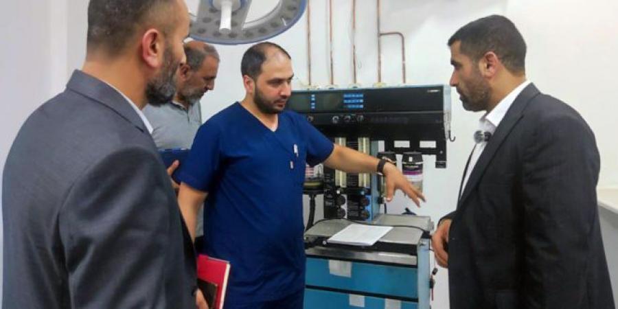 افتتاح قسم غسيل الكلى في مشفى الميادين بدير الزور