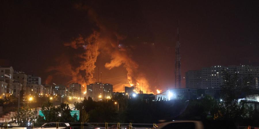 قتلى ومصابون جراء القصف الصاروخي الإيراني على إسرائيل