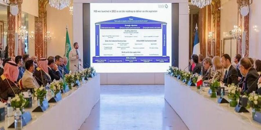 وزارة الصناعة والثروة المعدنية تشارك في معرض باريس للطيران 2025