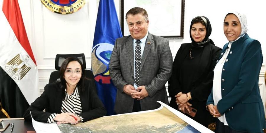 محافظ البحيرة تعتمد الحدود الإدارية للمحافظةمع المحافظات المجاورة