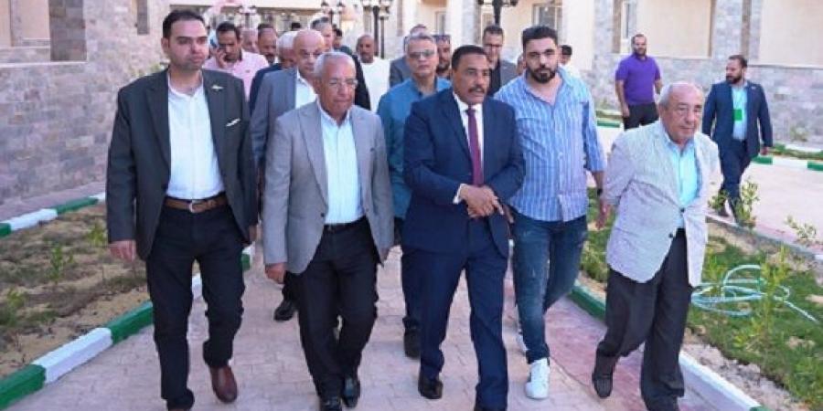 شعيب افتتح مصيف المهندسين بمرسي مطروح