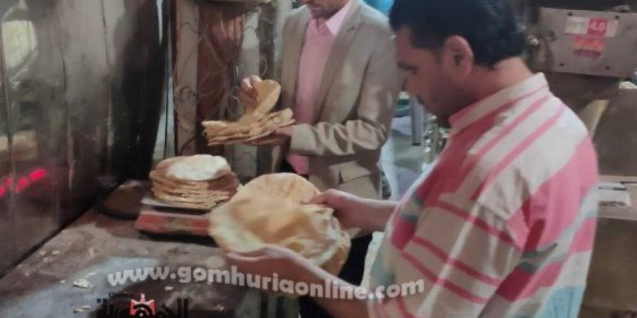 حملات تموينية على مخابز واسواق 7 مراكز بالبحيرة