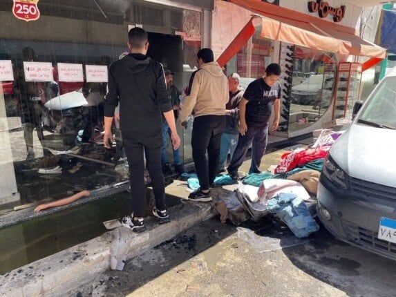 السيطرة على حريق بمحل مفروشات في بورسعيد دون إصابات