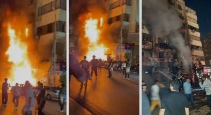 السيطرة على حريق هائل في مطعم شهير بمصر الجديدة