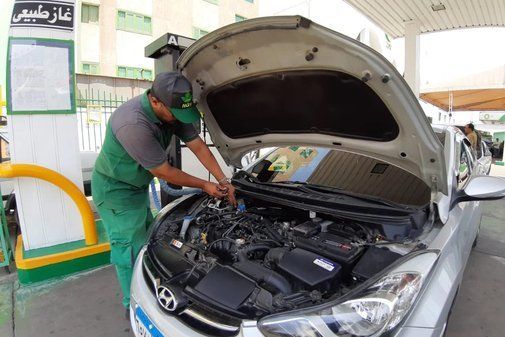 تحويل السيارات للعمل بالغاز الطبيعي