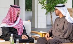 وزير الدفاع يلتقي سمو رئيس دولة الإمارات العربية