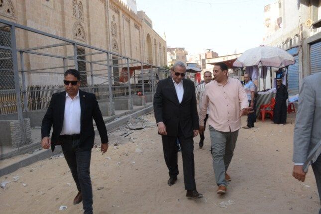 محافظ الغربية يتفقد أعمال تطوير مسجد السيد البدوي ومحيطه بطنطا ويؤكد: مشروع متكامل لاستعادة الهوية البصرية