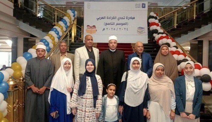 القليوبية الأزهرية تفوز بالمركز السابع على مستوى الجمهورية فى مسابقة تحدى القراءة العربى