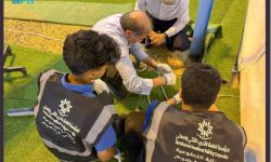 "تقني القصيم" يقدم خدماته الميدانية لضيوف الرحمن