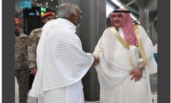 رئيس جمهورية المالديف يغادر المدينة المنورة