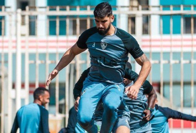 الزمالك يعلن انتهاء أزمة مستحقات الفلسطيني ياسر حمد