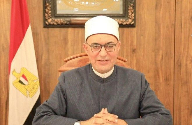 مفتي الجمهورية يهنئ الرئيس السيسي والشعب المصري بعيد الأضحى