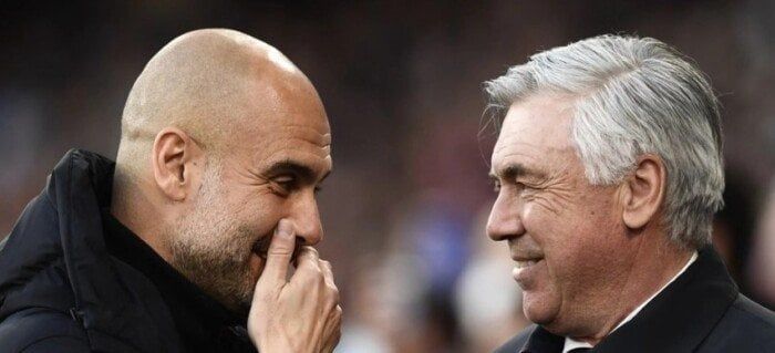 «سعيد لأجله لأنه دائمًا ما يهزمني».. جوارديولا يعلق على تدريب أنشيلوتي لمنتخب البرازيل