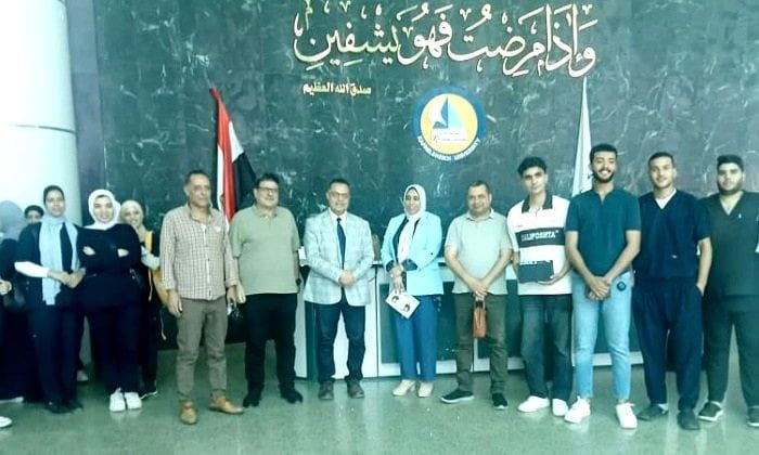 عميد طب كفر الشيخ يتفقد المستشفى الجامعي خلال عطلة عيد الأضحى