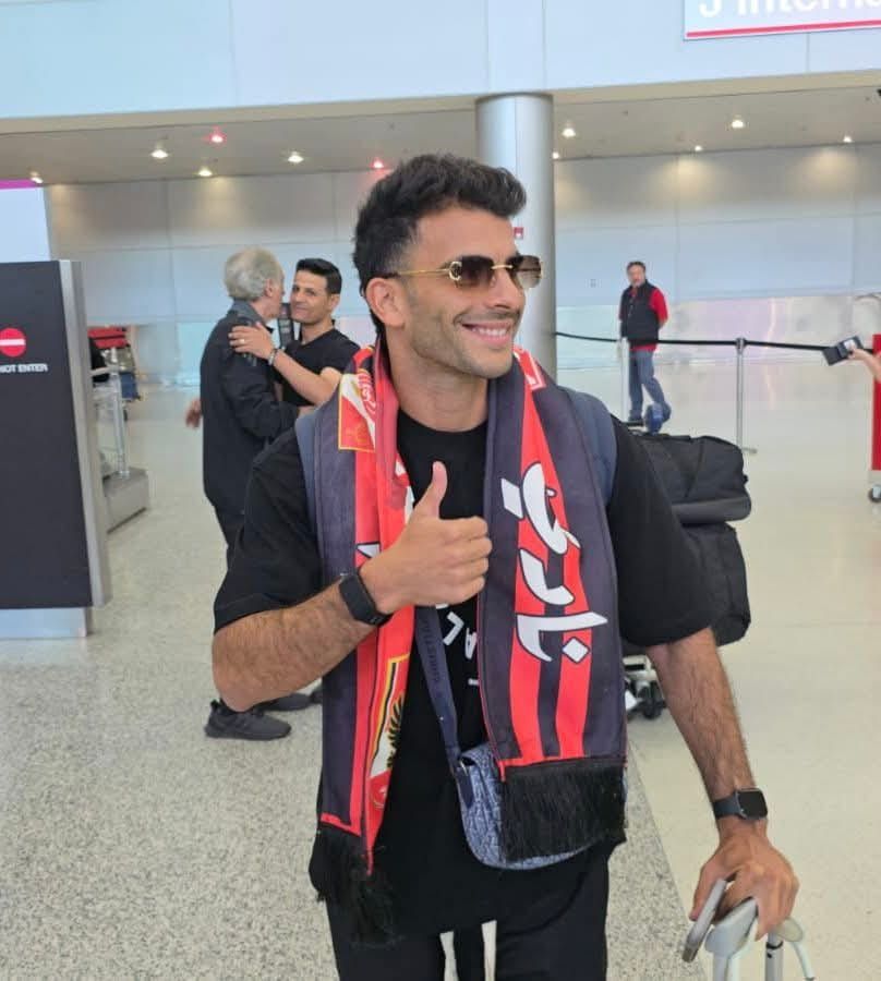 استقبال الاهلى لزيزو