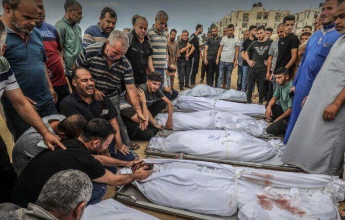 4 شهداء فلسطينيين في قصف إسرائيلي شرق خان يونس