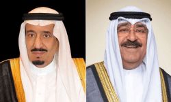 أمير الكويت يهنئ خادم الحرمين بنجاح موسم حج 1446هـ