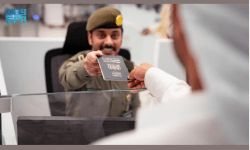 جوازات منفذ الوديعة تنهي إجراءات مغادرة ضيوف الرحمن