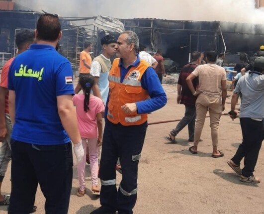 اندلاع حريق داخل مول شهير في أكتوبر.. والدفع بـ 20 سيارة إطفاء