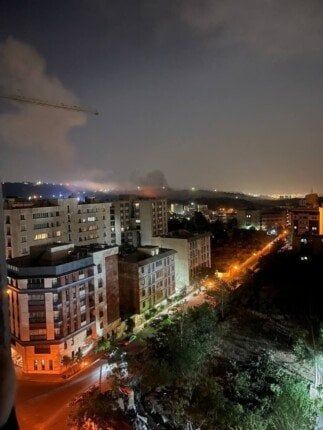 إسرائيل تستهدف مواقع داخل قاعدة «نوجه» الجوية في مدينة همدان بـ إيران