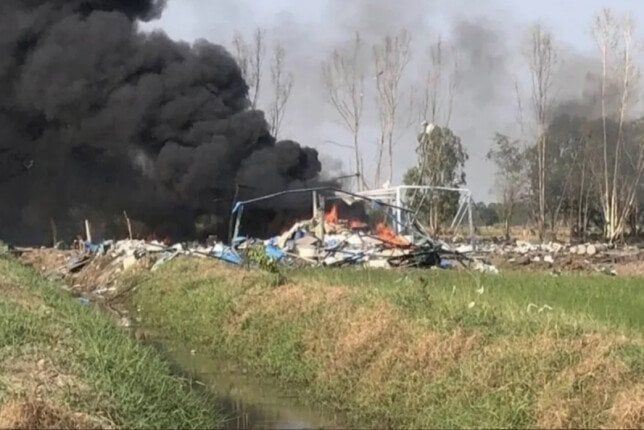 مصرع وإصابة 35 شخصا في انفجار بمصنع للألعاب النارية وسط الصين