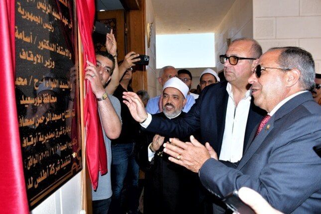 محافظ بورسعيد يفتتح مسجد «الرحمن»: صرح ديني جديد يضيء حي الشرق