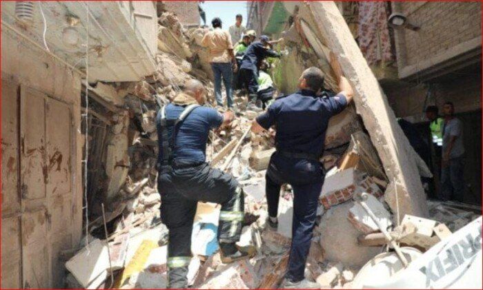 مصادر تكشف الحصيلة النهائية لحادث انهيار عقارات حدائق القبة
