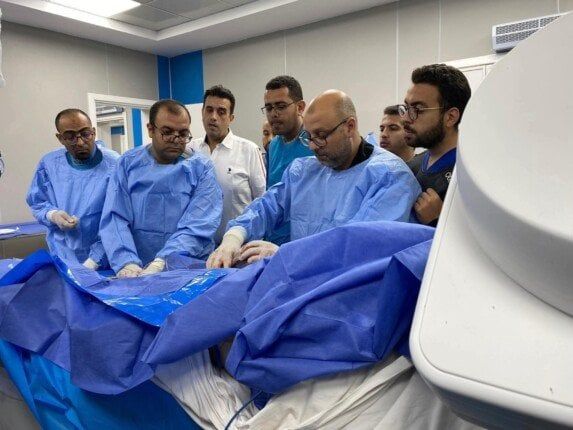 إنقاذ حياة مريضة مصابة بجلطة مخية حادة بتدخل دقيق وعاجل بمستشفيات جامعة المنوفية