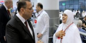 مساعد وزير الداخلية رئيس بعثة الحج  حرص على وداع الحجاج وتهنئتهم