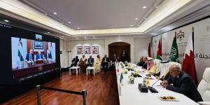 اللجنة الوزارية العربية بشأن غزة تعقد اجتماعًا مع الرئيس الفلسطيني عبر الاتصال المرئي