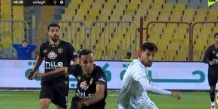 تعادل سلبى بين الزمالك والمصرى بعد 15 دقيقة