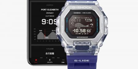 Casio تُطلق ساعتي G-Shock G-Lide GBX-100S بتصميم شفاف في اليابان