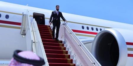 وصول السيد الرئيس أحمد الشرع إلى مملكة البحرين