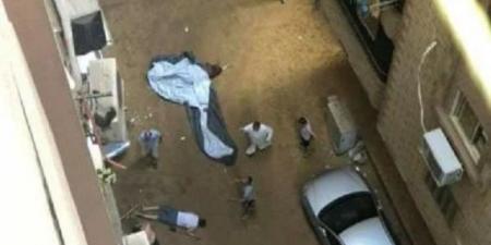 ضبط الزوج المتهم بإلقاء زوجته من الدور الخامس أمام أطفالها بالعبور