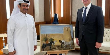 وزير البترول يبحث مع نظيره القطري سبل التعاون المشترك