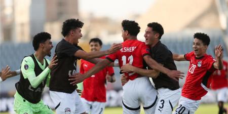 مصر تهزم غانا وتتأهل لنصف نهائى أمم إفريقيا ومونديال تحت 20 عاما