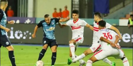 بيراميدز يتقدم على الزمالك (1-0) في الشوط الأول بالدوري المصري